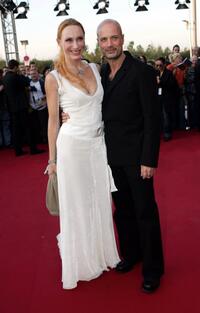 Andrea Sawatzki and Christian Berkel at the German Television Awards.