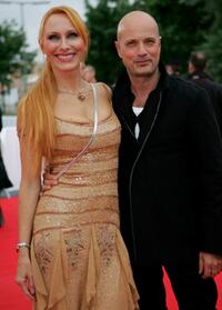 Andrea Sawatzki and Christian Berkel at the Deutscher Filmpreis Awards.