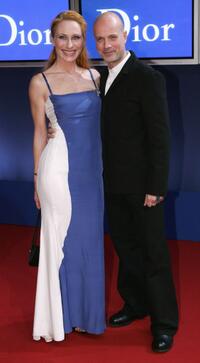 Christian Berkel and Andrea Sawatzki at the Bambi Awards 2004.