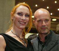 Christian Berkel and Andrea Sawatzki at the premiere of "Der Untergang."
