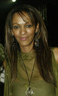 Judi Shekoni at the London premiere of "Lord of the Rings-The Two Towers."