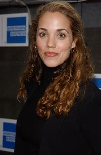 Elizabeth Berkley at the Tribeca Film Festival awards ceremony.