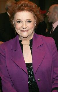 Carole Shelley at the opening night of "The Odd Couple."