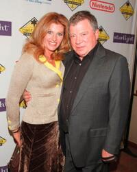 Elizabeth and William Shatner at the Starlight Starbright Children's Foundation's "A Stellar Night."