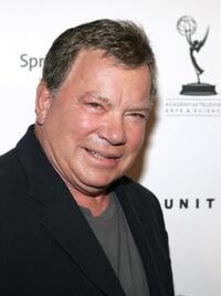 William Shatner at the Emmy Nominee Reception for Outstanding Talent.