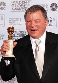 William Shatner at the 62nd Annual Golden Globe Awards.