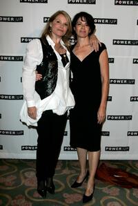 Helen Shaver and Patricia Charbonneau at the Power Premiere Awards.