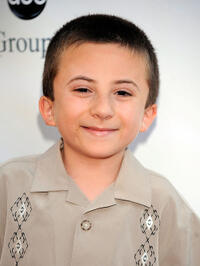 Atticus Shaffer at the Disney-ABC Television Group Summer Press Tour party.