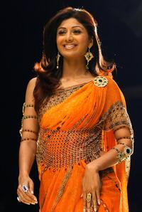 Shilpa Shetty at the Wills Lifestyle India Fashion Week.