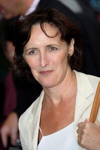 Fiona Shaw at the UK premiere of "Harry Potter And The Order Of The Phoenix."