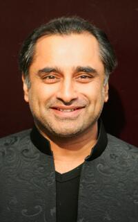 Sanjeev Bhaskar at the opening of Sir Elton John and Amnesty International's Human Rights Action Centre.