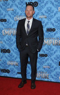 Arron Shiver at the New York premiere of "Boardwalk Empire."