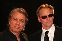Sam Shepard and Edward James Olmos at "The Assassination of Jesse James By The Coward Robert Ford" premiere in Venice during day 5 of the 64th Venice Film Festival.