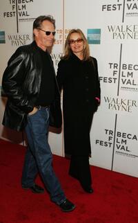 Sam Shepard and Jessica Lange at the premiere of "Walker Payne" during the 5th Annual Tribeca Film Festival.