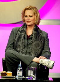 Cybill Shepherd at the panel discussion for "Martha Behind Bars" during the CBS 2005 Television Critics Association Summer Press Tour.