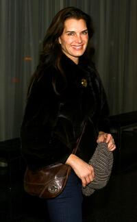 Brooke Shields at the private screening of "The Kite Runner".