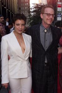Tiffany Shepis and Danny Elfman at the World premiere of "Planet of the Apes."