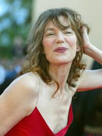 Jane Birkin at the 55th International Cannes Film Festival.
