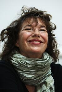 Jane Birkin at the peaceful protest during the 61st International Cannes Film Festival.