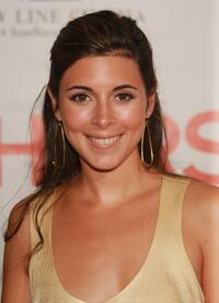 Jamie-Lynn Sigler at the premiere of "Hairspray."