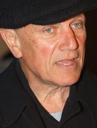 Steven Berkoff at the premiere of "Ghosts of the Abyss".
