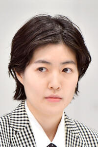 Shim Eun-kyung at 35th Tokyo International Film Festival jury press conference.
