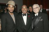 Lenny Kravitz, Bobby Short and Sy Kravitz at the Surprise 80th Birthday Party For Bobby Short.