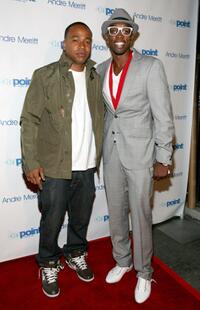 Columbus Short and Andre Merritt at the Andre Merritt's ASCAP Awards After Party.