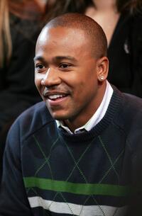 Columbus Short at the MTV's Total Request Live.