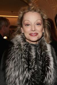 Caroline Sihol at the inauguration of the renovated Van Cleef And Arpels Salon.
