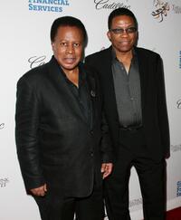 Wayne Shorter and Herbie Hancock at the Thelonious Monk Jazz Tribute Concert.