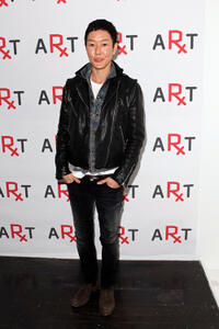 Jenny Shimizu at the RxArt's 10th anniversary party in New York.
