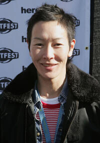 Jenny Shimizu at the Sundance Outfest Queer Brunch during the 2006 Sundance Film Festival.