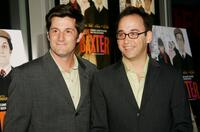 Michael Showalter and David Wain at the premiere of "The Baxter."