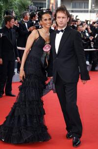 Karine Silla and Vincent Perez at the premiere of "Selon Charlie" during the 59th edition of the Cannes Film Festival.