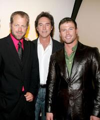 Kin Shriner, Drake Hogestyn and Jacob Young at the pre-party to benefit St. Jude Children's Research Hospital.