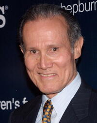 Henry Silva at the Audrey Hepburn Children's Fund exhibit to benefit the Audrey Hepburn Children's Fund and Children Hospital Los Angeles.