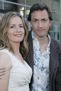 Elisabeth Shue and Andrew Shue at the premiere of "Gracie."