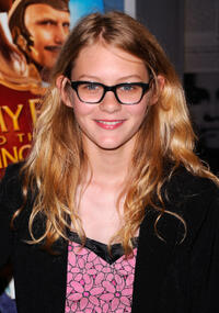 Ryan Simpkins at the New York premiere of "Jeremy Fink and the Meaning of Life."