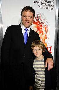 Michael Buie and Ty Simpkins at the California premiere of "The Next Three Days."