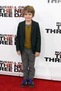 Ty Simpkins at the  New York premiere of "The Next Three Days."