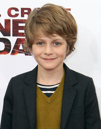 Ty Simpkins at the  New York premiere of "The Next Three Days."