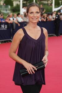 Leonor Silveira at the premiere of "Miracle At St. Anna" during the 34th Deauville American Film Festival.