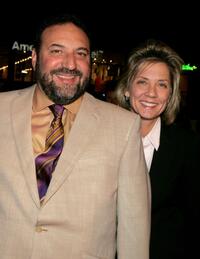 Joel Silver and Dawn Taubin at the premiere of "Kiss Kiss Bang Bang."