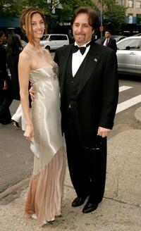 Ron Silver and Emily Ness at the reception in honor of the 32nd Annual Daytime Emmy Awards at Gracie Mansion.