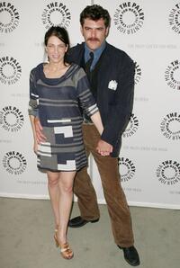 Laura Silverman and Jay Johnston at The Sarah Silverman Program.