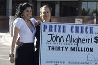 Sarah Silverman as Jill and Steve Buscemi as John in "Saint John of Las Vegas."