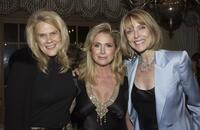 Susan Blakely, Kathy Hilton and Julie Araskog-Vosti at the champagne reception honoring fashion writer Bettina Zilkha.
