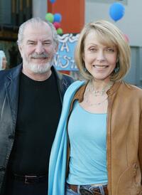 Susan Blakely and Stephen Jaffe at the Hollywood premiere of "L.A. Twister".