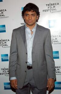 M. Night Shyamalan at the M. Night Shyamalan book reading during the Tribeca Film Festival.